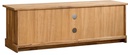 NordicStory Mueble de TV rustico de madera maciza de roble &quot;Provance 2&quot; 145 x 42 x 48 cm.