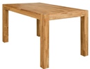 NordicStory Mesa de comedor extensible rustica de madera maciza de roble &quot;Provance&quot;