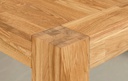 NordicStory Mesa de comedor extensible rustica de madera maciza de roble &quot;Provance&quot;