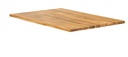 NordicStory Mesa de comedor extensible rustica de madera maciza de roble &quot;Provance&quot;