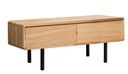 NordicStory Mueble de TV de madera maciza de roble Tokio 202