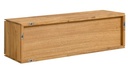 NordicStory Armario flotante de madera maciza de roble &quot;Combo 4&quot; 85 x 30 x 26 cm.