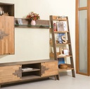 NordicStory Estanteria Libreria de madera maciza de roble &quot;Escandi Design&quot; 64 x 40 x 180 cm.