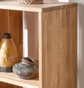 NordicStory Estanteria Libreria de madera maciza de roble &quot;Regal 3&quot; 39 x 35 x 113 cm.