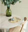 NordicStory Mesa extensible de comedor de madera maciza de roble &quot;Moby&quot;