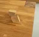 Hoja de extension adicional para mesa de comedor  &quot;Mauritz 1&quot; 50 x 90 cm.