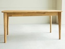 NordicStory Mesa extensible de comedor de madera maciza de roble &quot;Monty&quot;