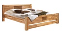 NordicStory Cama de madera maciza roble &quot;Valencia&quot; /140 x 200 cm./ 160 x 200 cm. / 180 x 200 cm.