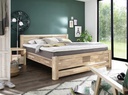 NordicStory Cama de madera maciza roble &quot;Valencia&quot; /140 x 200 cm./ 160 x 200 cm. / 180 x 200 cm.