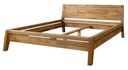 NordicStory Cama de madera maciza de roble &quot;Bridget&quot; 140 x 200 cm / 160 x 200 cm. / 180 x 200 cm.