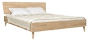 NordicStory Cama de madera maciza de roble &quot;Escandi&quot; 140 x 200 cm. / 160 x 200 cm. / 180 x 200 cm.