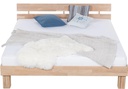 NordicStory Cama de madera maciza de roble &quot;Judith&quot; 160 x 200 cm. / 180 x 200 cm.