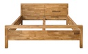 NordicStory Cama de madera maciza roble &quot;Next&quot; 140 x 200 cm./ 160 x 200 cm. / 180 x 200 cm.