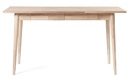 NordicStory Mesa escritorio de madera maciza de roble &quot;Escandi 1&quot; 140 x 60 x 75 cm.