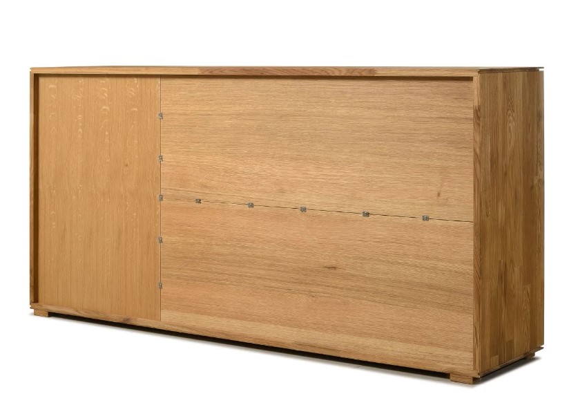 NordicStory Aparador Cómoda de madera maciza de roble &quot;Combo 1&quot; 172 x 41 x 84,3 cm.