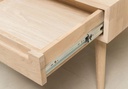 NordicStory Mesa de centro de madera maciza de roble &quot;Escandi 8&quot; 110 x 60 x 45 cm.