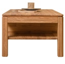 NordicStory Mesa de centro de madera maciza de roble &quot;Elsa LUX&quot; 105 x 65 x 45 cm.