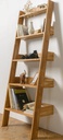 NordicStory Estanteria Libreria de madera maciza de roble &quot;Escandi&quot; 64 x 40 x 180 cm.