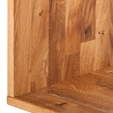 NordicStory Estanteria Libreria de madera maciza de roble &quot;Regal 3x3&quot; 112,2 x 35 x 112,2 cm.