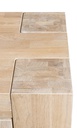 NordicStory Mueble de TV de madera maciza de roble &quot;Nordic&quot; 168 x 45 x 47 cm.