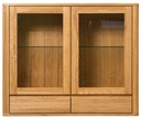 NordicStory Armario de pared de madera maciza de roble &quot;Elsa 22&quot; 108 x 30 x 92 cm.