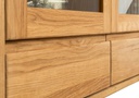 NordicStory Armario de pared de madera maciza de roble &quot;Elsa 22&quot; 108 x 30 x 92 cm.