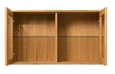 NordicStory Armario de pared de madera maciza de roble &quot;Elsa 21&quot; 108 x 30 x 61,4 cm.