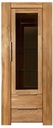 NordicStory Vitrina de madera maciza de roble &quot;Nordic 1&quot; 80 x 45 x 190 cm.