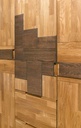 NordicStory Armario de madera maciza de roble &quot;Escandi Design&quot; 160 x 56 x 202 cm.