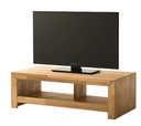 NordicStory Mueble de TV de madera maciza de roble &quot;Kaira&quot; 100 / 140 / 200 x 50 x 35 cm.