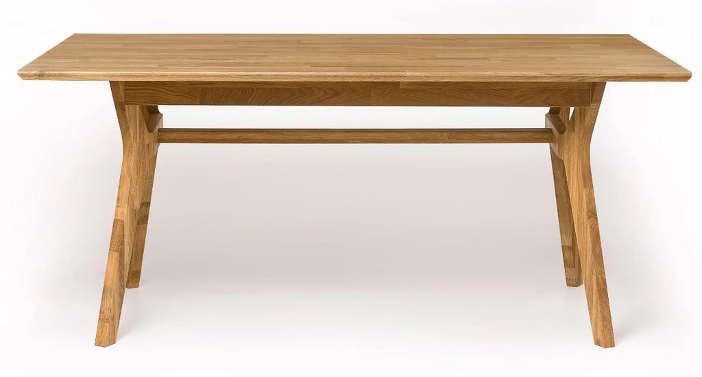 NordicStory Mesa de comedor de madera maciza de roble &quot;Harold&quot; 170 x 90 x 75 cm.