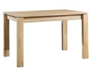 NordicStory Mesa de comedor de madera maciza de roble &quot;Mauritz 4&quot;  140/160/180 x 90 x 75 cm.