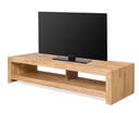 NordicStory Mueble de TV de madera maciza de roble &quot;Kaira&quot; 100 / 140 / 200 x 50 x 35 cm.