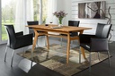 NordicStory Mesa de comedor de madera maciza de roble &quot;Harold&quot; 170 x 90 x 75 cm.