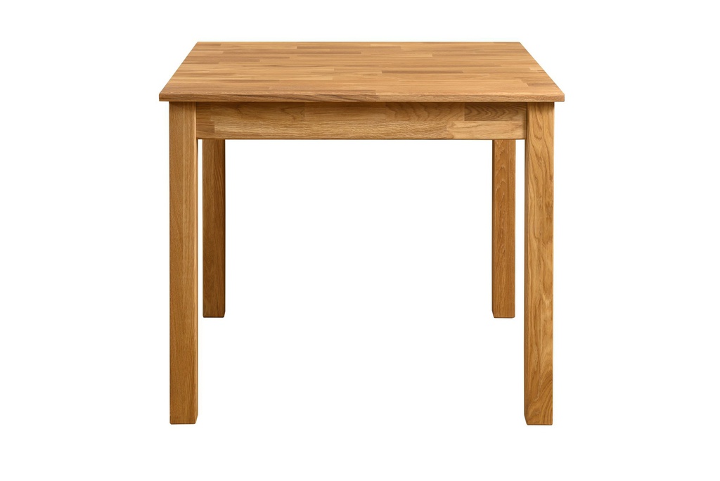 NordicStory Mesa de comedor de madera maciza de roble Lemsiwood 