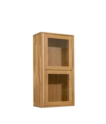 NordicStory Armario de pared de madera maciza de roble &quot;Elsa 20&quot; 61,4 x 30 x 115 cm.