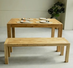 NordicStory Mesa de comedor extensible rustica de madera maciza de roble &quot;Provance&quot;